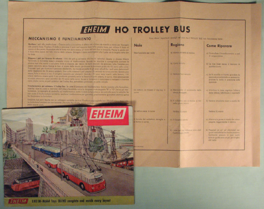 3 Eheim Trolley Buses and Bucket Ropeway